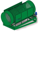 Производство и поставка: Барабанные сепараторы для мусоросортировочных станций
